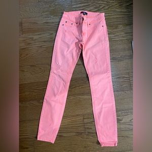 2b Bebe Denim Pink Size 27